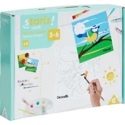 Activité carte à peindre x2