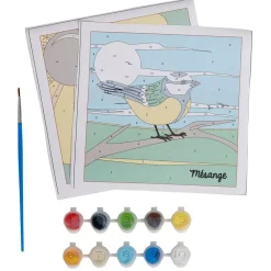 Activité carte à peindre x2