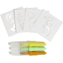 Activité feutre à souffler