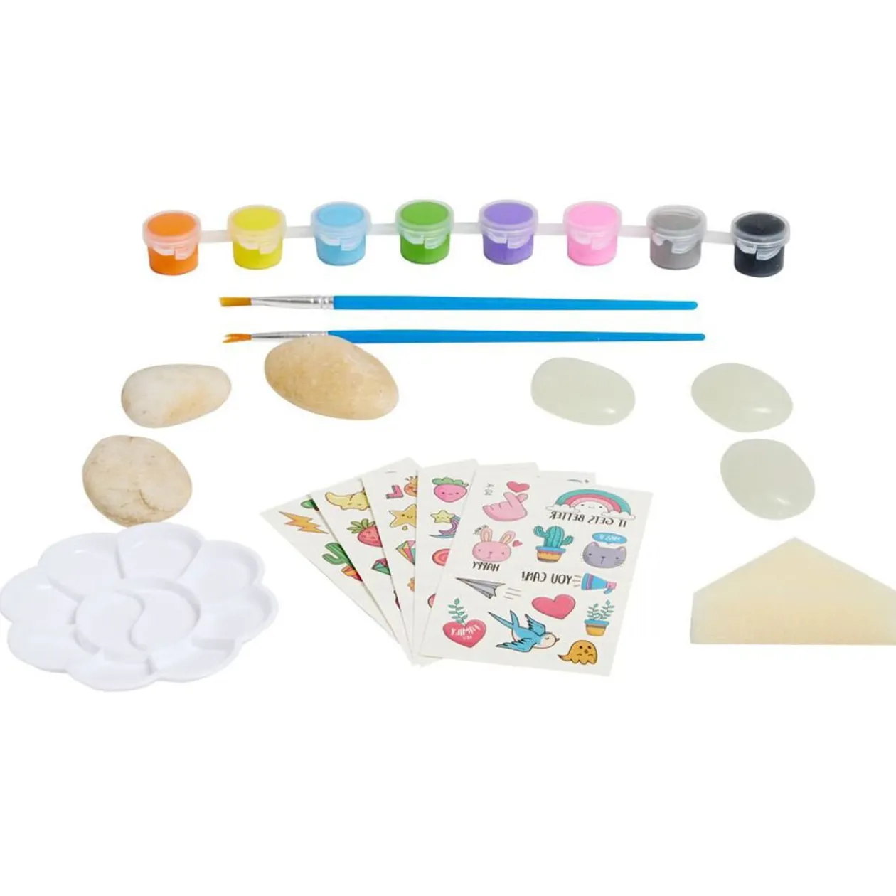 Activité galet à décorer x6