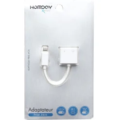 Adaptateur mini Jack/Chargeur pour IPhone