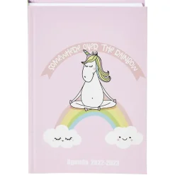 Agenda scolaire Premium Licorne 2022 2023