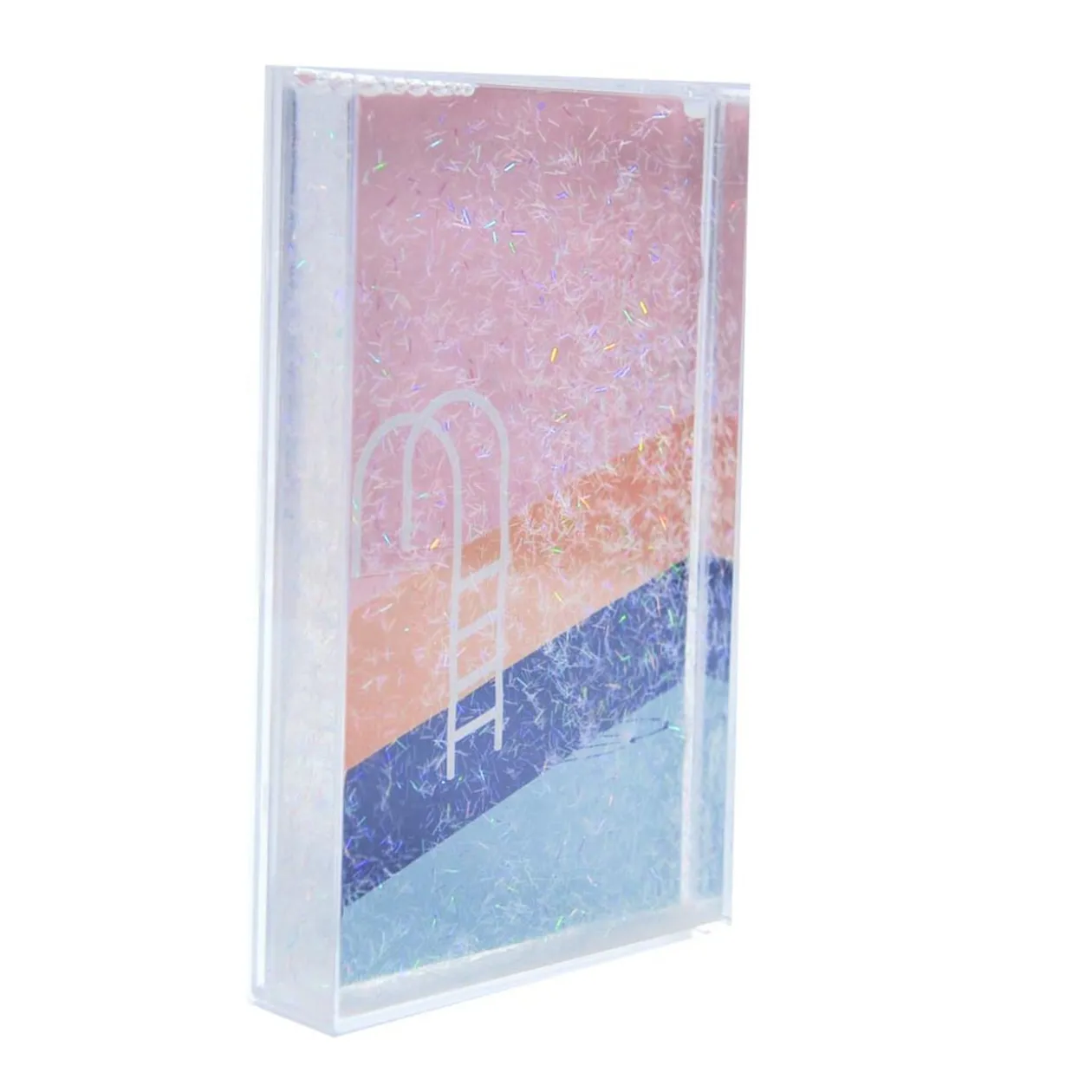 Album photo piscine à paillettes