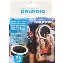 Anneau lumineux à LED Grundig pour selfie