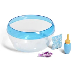 Aquarium avec robot poisson activé à l'eau