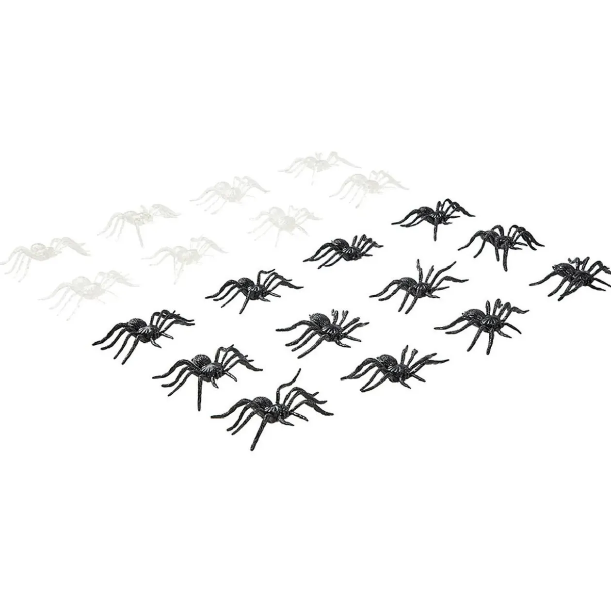 Araignée phosphorescente décoration Halloween x20