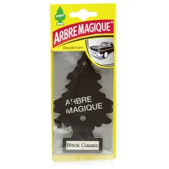Arbre magique désodorisant voiture senteur Black Classic