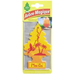 Arbre magique désodorisant voiture senteur Mai-Tai
