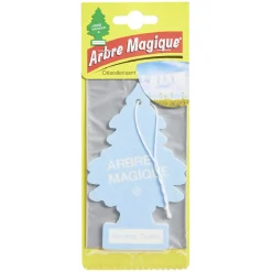 Arbre magique désodorisant voiture senteur coton