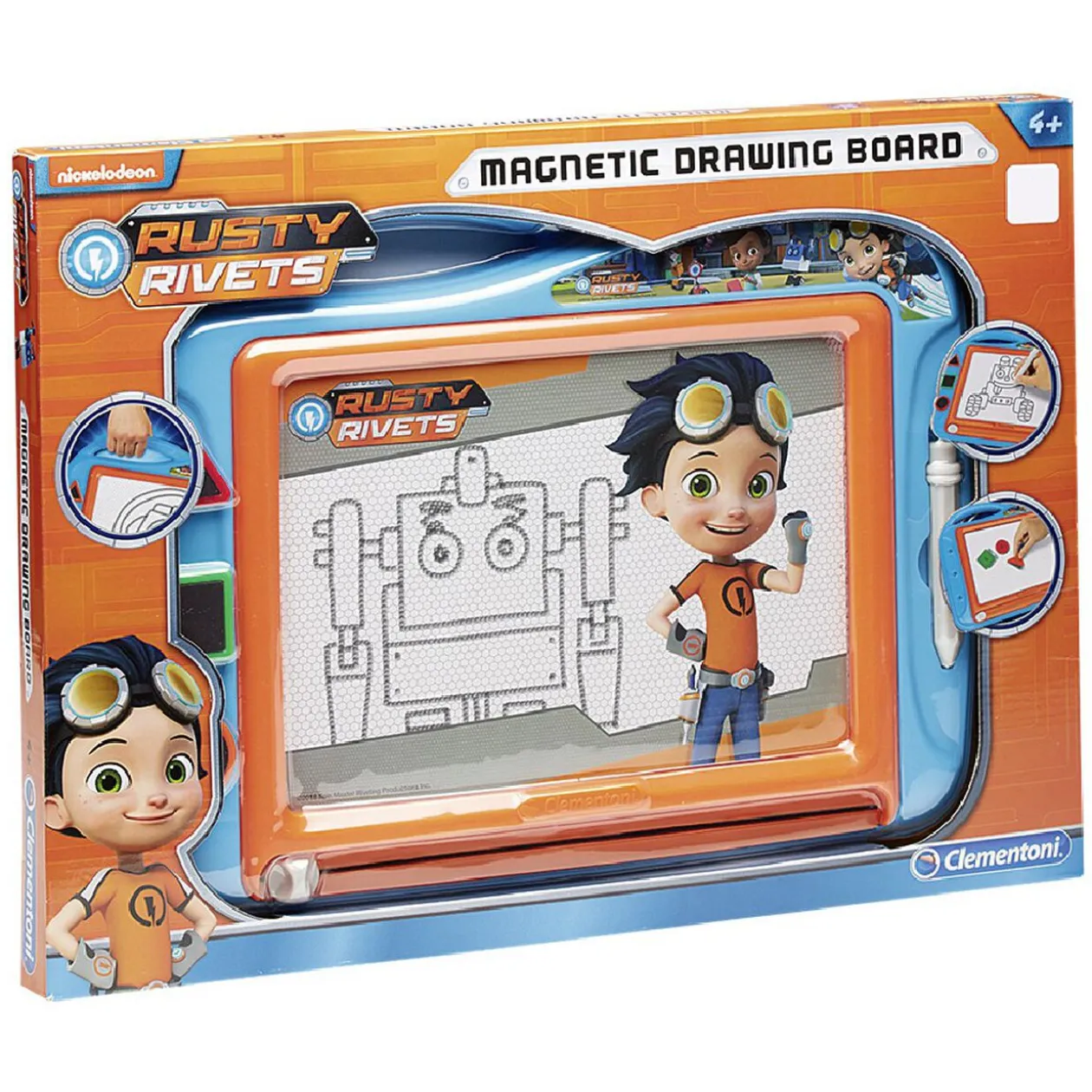 Ardoise Magique Rusty Rivets Clementoni