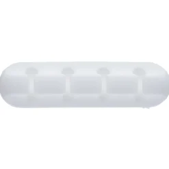 Attache câble adhésif 4 entrées noir ou blanc