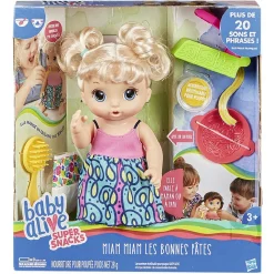 Baby Alive gourmande 20 phrases Hasbro