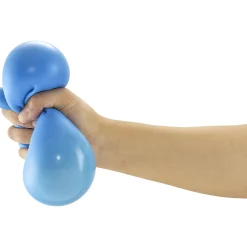 Balle anti stress bleu Ø9cm