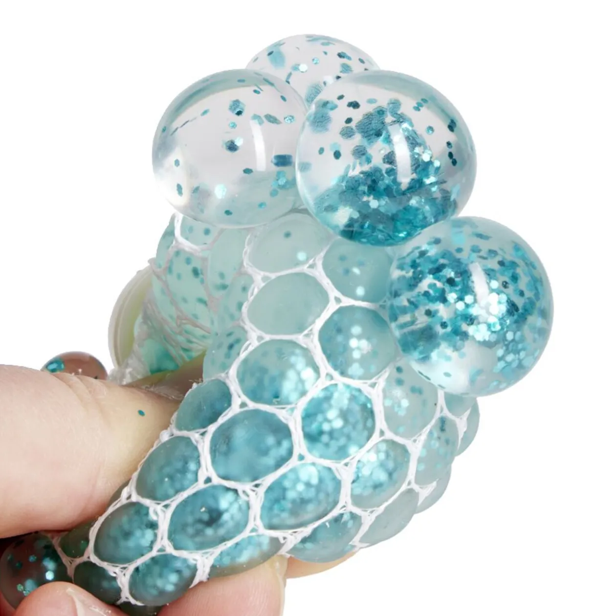 Balle anti-stress cervelle pailletes - 4 modèles