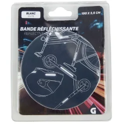 Bande réfléchissante adhésive blanche 1,5m