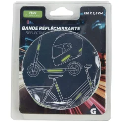 Bande réfléchissante adhésive fluo vert 1,5m