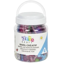 Baril créatif kraft garni