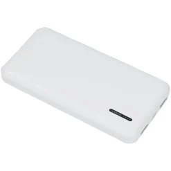 Batterie externe Power Bank 10000mAh USB blanc