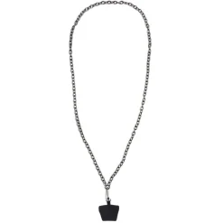 Bijou chaîne de téléphone en plastique L120cm - 2 modèles