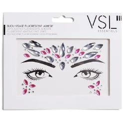 Bijoux de visage adhésifs - 3 modèles