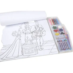 Bloc de coloriage Reine des neiges 5 en 1