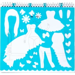 Bloc dessin mode rock