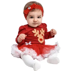 Body tutu renne en coton 6 mois