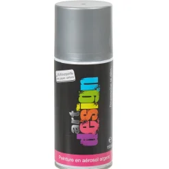 Bombe spray argent 150 ml