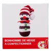 Bonhomme de neige Noël à confectionner