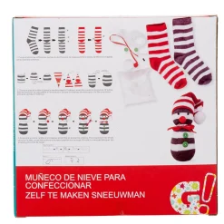 Bonhomme de neige Noël à confectionner