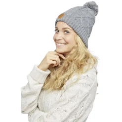 Bonnet à pompon amovible x3