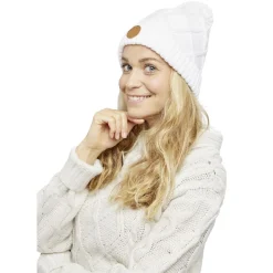 Bonnet à pompon amovible x3