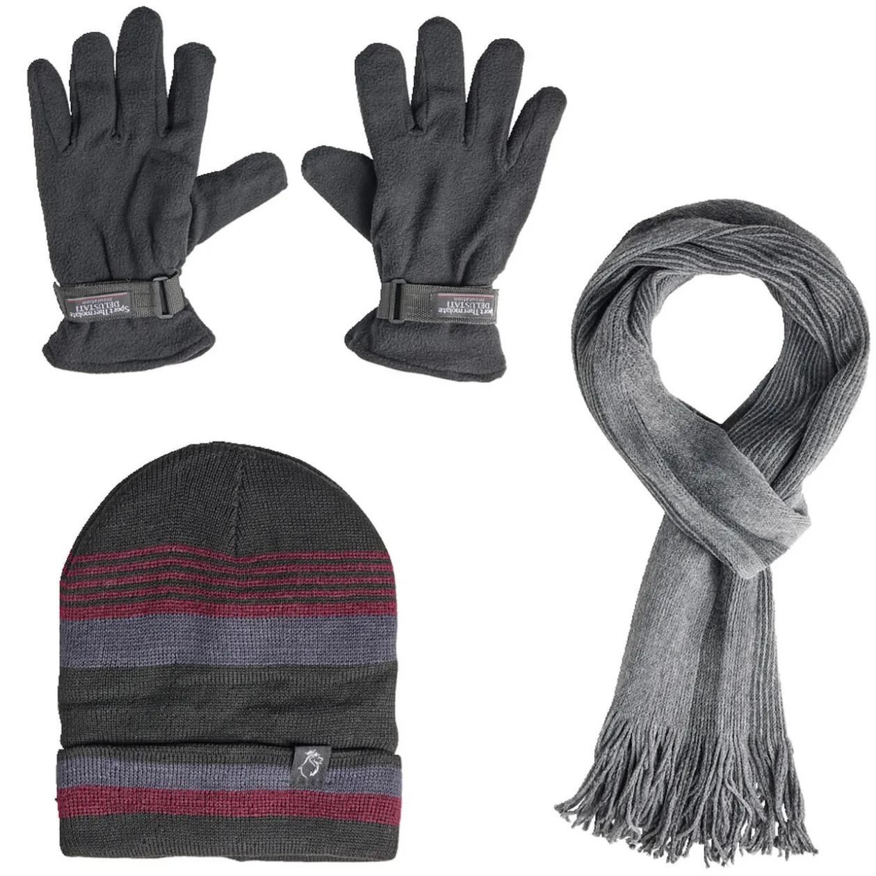 Bonnet/bandeau/écharpe/tour de cou/gant homme