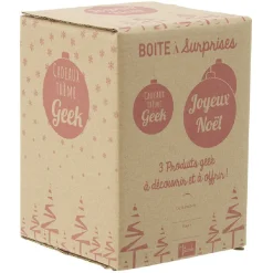 Boîte cadeau surprise Geek