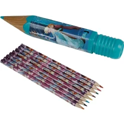 Boîte crayon avec crayon de couleur