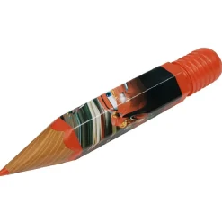 Boîte crayon avec crayon de couleur