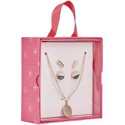 Boîte de 5 bijoux dorés assortis