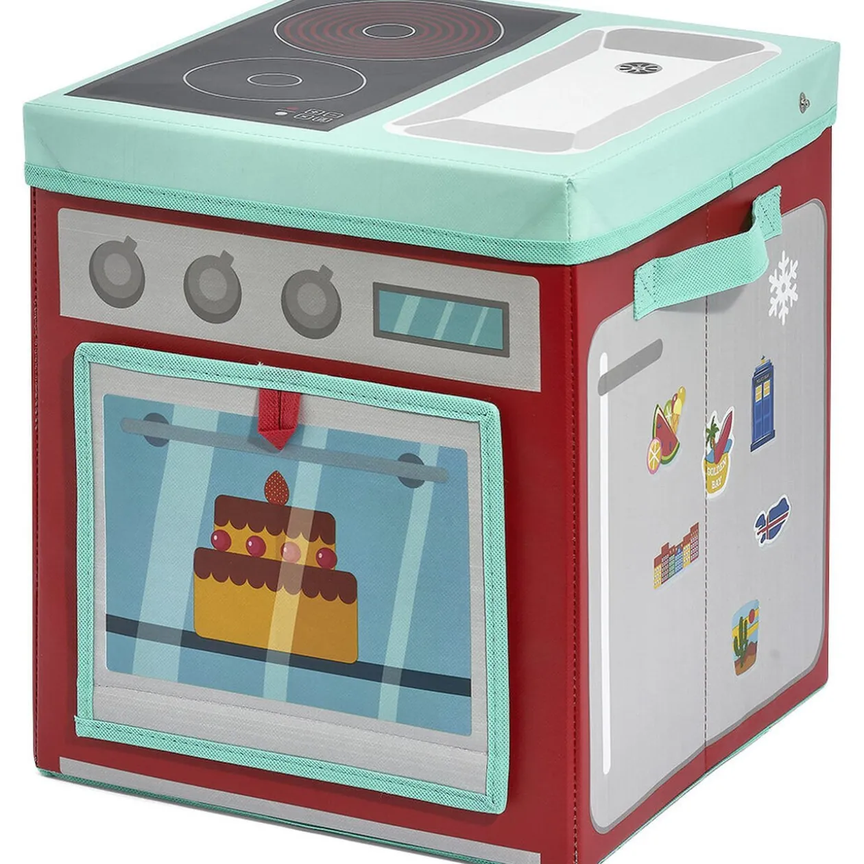 Boîte de rangement 2en1 cuisine pour enfant