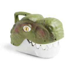 Boîte de rangement tête de dinosaure avec figurines