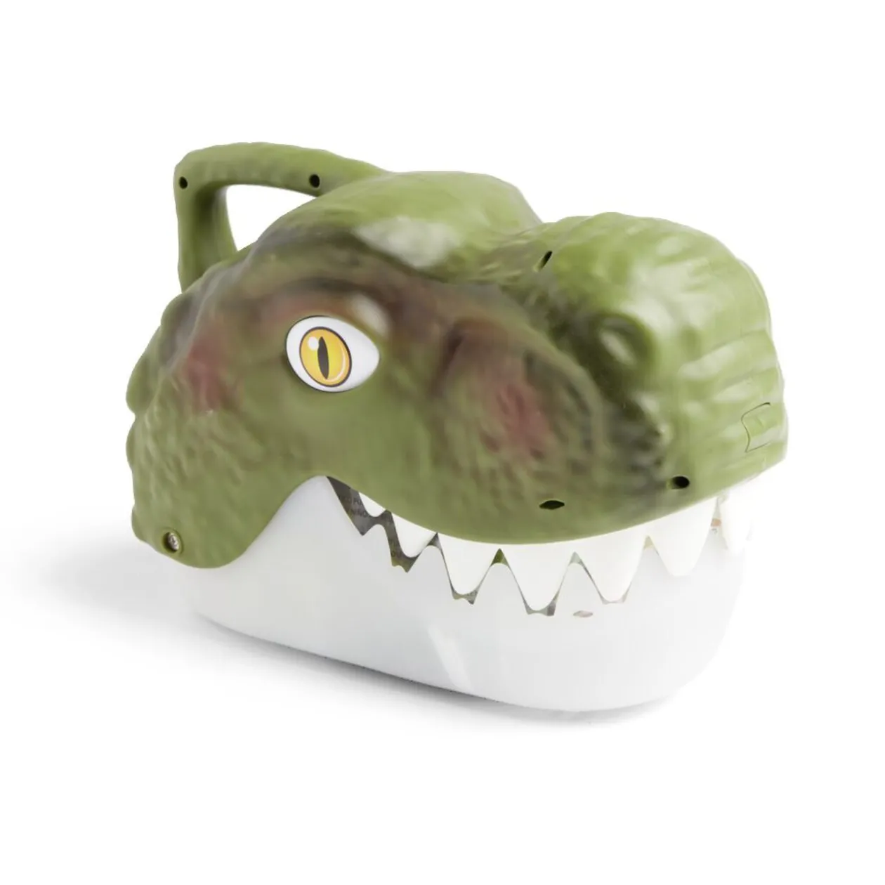 Boîte de rangement tête de dinosaure avec figurines