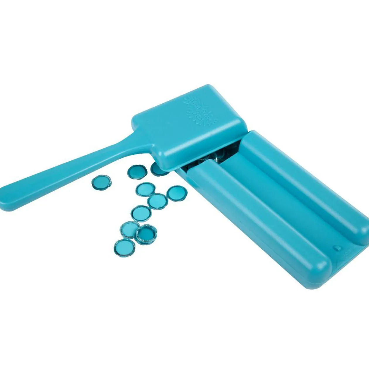 Boîte magnétique pour loto avec aimant et 100 jetons 3en1