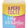 Boîte mini jeu Apéro Culte Fille VS Garçon