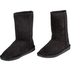 Botte à fourrure pour femme noir taille 38/39