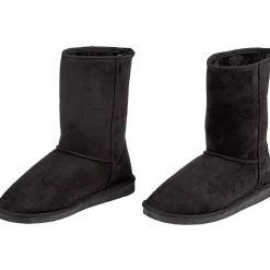 Botte à fourrure pour femme noir taille 40/41