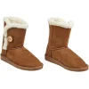 Botte camel fourrée blanc T36/37