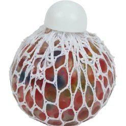 Boule anti-stress balle gluante en gelée dans une maille