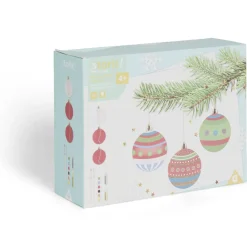 Boule de Noël à personnaliser x3