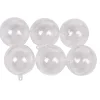 Boule de noël transparente à remplir x6