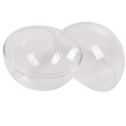 Boule de noël transparente à remplir x6