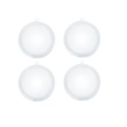 Boule de Noël transparente à garnir x4